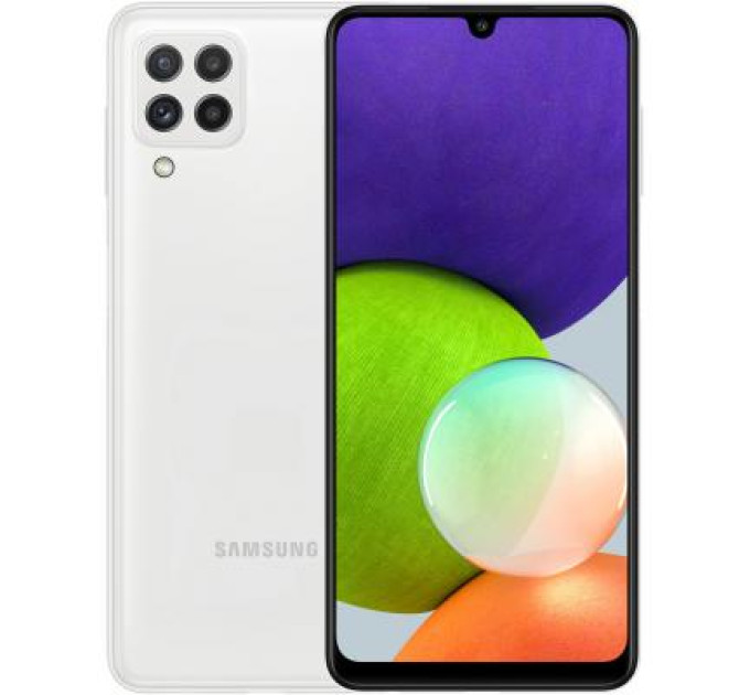 Мобильный телефон Samsung SM-A225F/128 (Galaxy A22 4/128GB) White (SM-A225FZWGSEK)