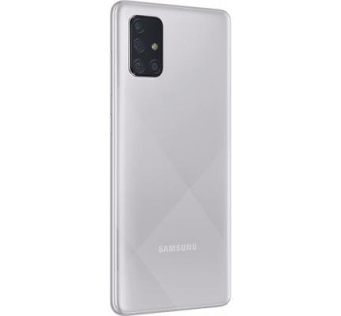 Мобильный телефон Samsung SM-A715FZ (Galaxy A71 6/128Gb) Metallic Silver (SM-A715FMSUSEK)