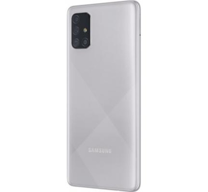 Мобильный телефон Samsung SM-A715FZ (Galaxy A71 6/128Gb) Metallic Silver (SM-A715FMSUSEK)