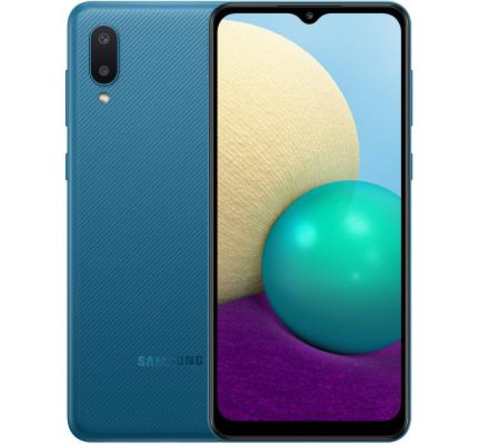 Мобильный телефон Samsung SM-A022GZ (Galaxy A02 2/32Gb) Blue (SM-A022GZBBSEK)