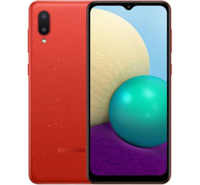 Мобильный телефон Samsung SM-A022GZ (Galaxy A02 2/32Gb) Red (SM-A022GZRBSEK)