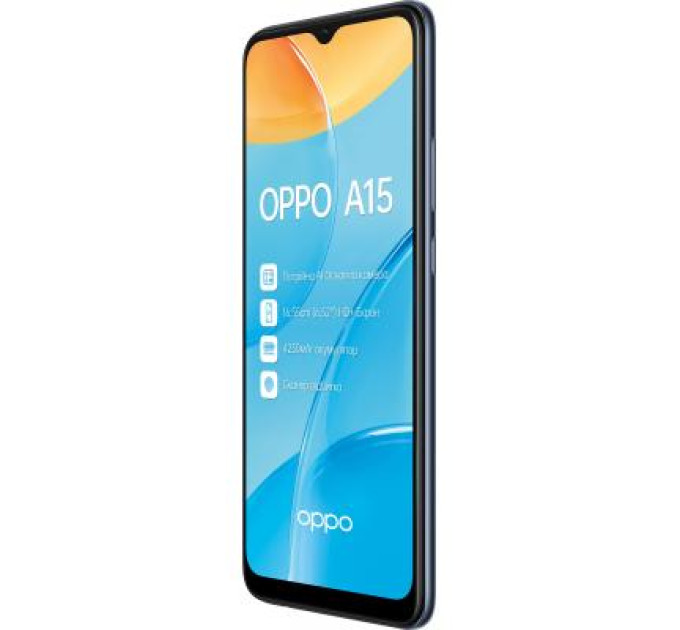 Мобильный телефон Oppo A15 2/32GB Dynamic Black (OFCPH2185_BLACK_2/32)