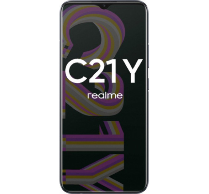 Мобильный телефон realme C21Y 4/64Gb (RMX3263) no NFC Cross Black