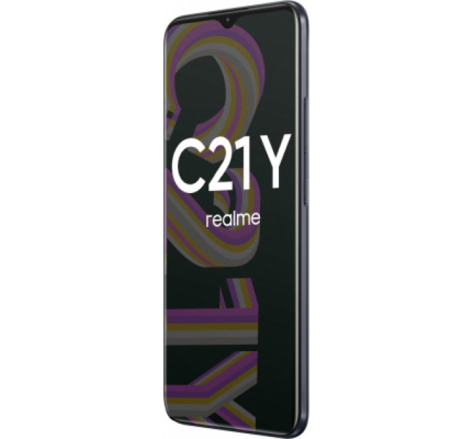 Мобильный телефон realme C21Y 4/64Gb (RMX3263) no NFC Cross Black