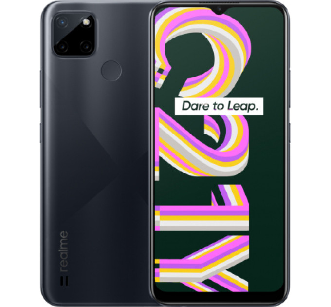 Мобильный телефон realme C21Y 4/64Gb (RMX3263) no NFC Cross Black