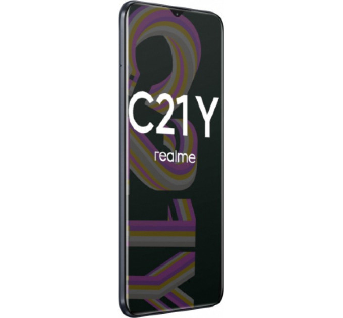 Мобильный телефон realme C21Y 4/64Gb (RMX3263) no NFC Cross Black