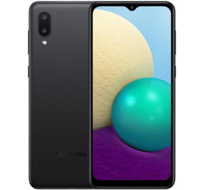 Мобильный телефон Samsung SM-A022GZ (Galaxy A02 2/32Gb) Black (SM-A022GZKBSEK)