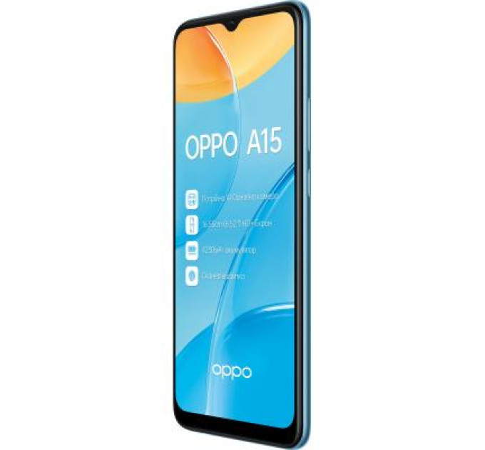 Мобильный телефон Oppo A15 2/32GB Mystery Blue (OFCPH2185_BLUE_2/32)