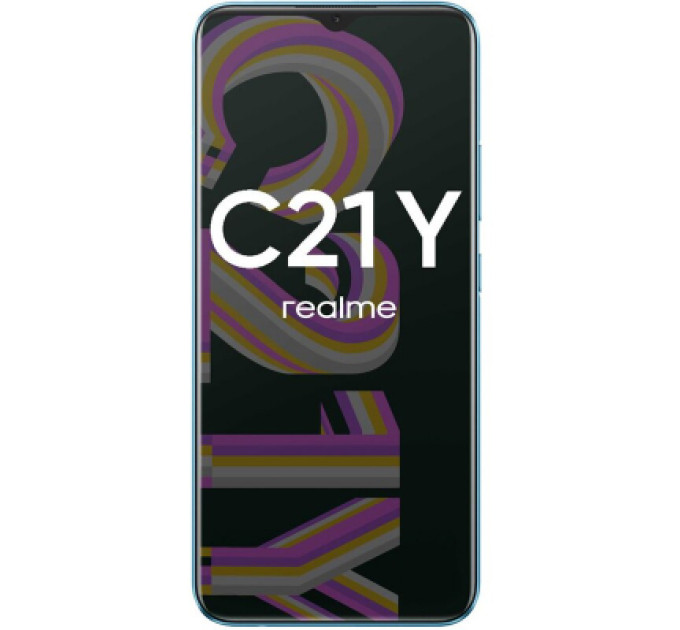 Мобильный телефон realme C21Y 4/64Gb (RMX3263) no NFC Cross Blue