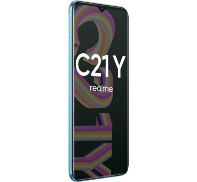 Мобильный телефон realme C21Y 4/64Gb (RMX3263) no NFC Cross Blue