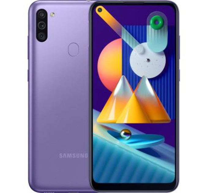 Мобильный телефон Samsung SM-M115F (Galaxy M11 3/32Gb) Violet (SM-M115FZLNSEK)