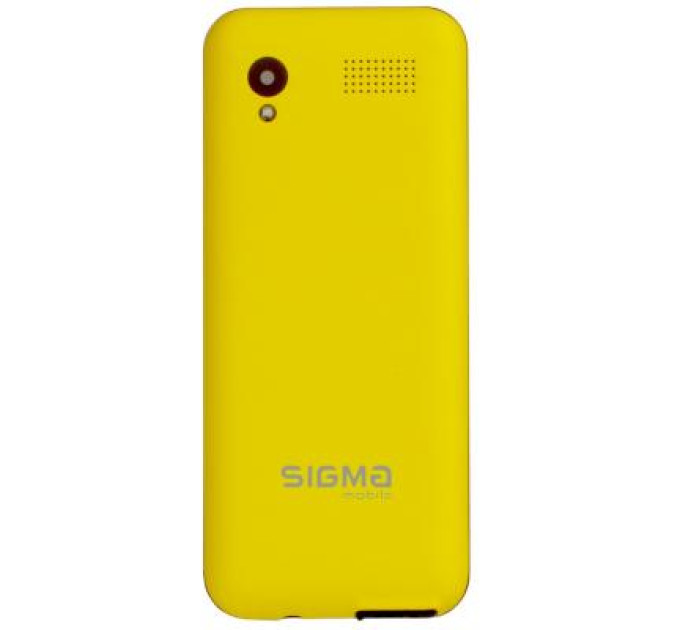 Мобильный телефон Sigma X-style 31 Power Yellow (4827798854761)