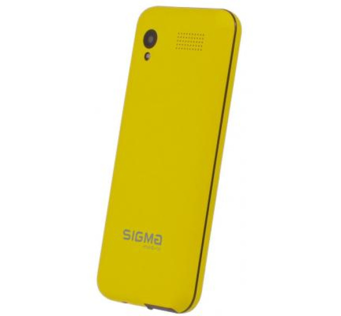 Мобильный телефон Sigma X-style 31 Power Yellow (4827798854761)