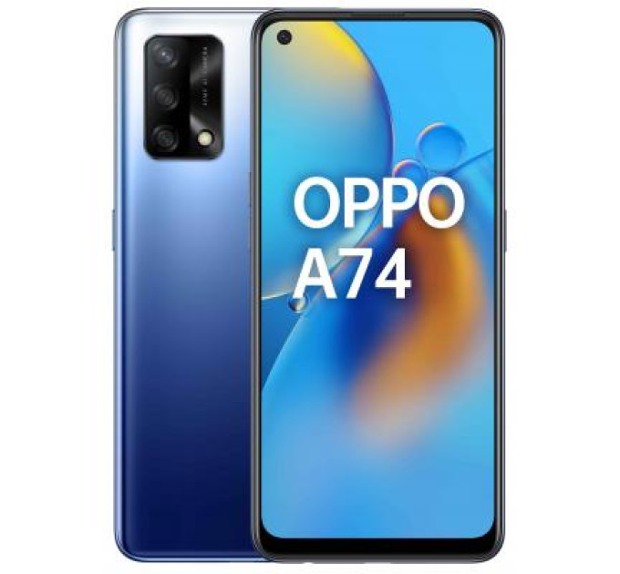 Мобильный телефон Oppo A74 4/128GB Blue (OFCHP2219_BLUE)