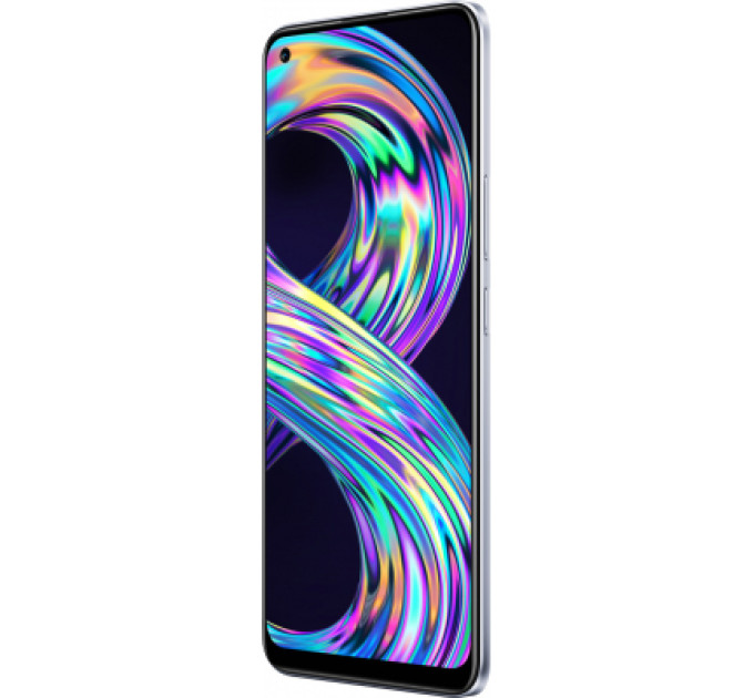 Мобильный телефон realme 8 6/128Gb Silver