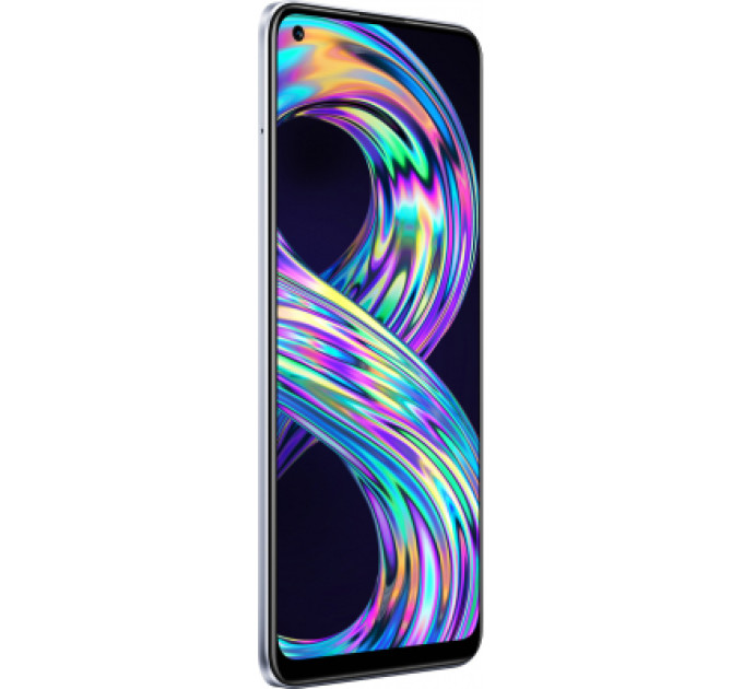 Мобильный телефон realme 8 6/128Gb Silver