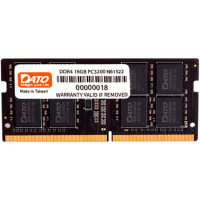 Модуль памяти для ноутбука SoDIMM DDR4 16GB 3200 MHz Dato (DT16G4DSDND32)