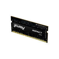 Модуль памяти для ноутбука SoDIMM DDR3L 4GB 1600 MHz Fury Impact Kingston Fury (ex.HyperX) (KF316LS9IB/4)