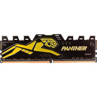 Модуль памяти для компьютера DDR4 8GB 3200 MHz Panther Black/Gold Apacer (AH4U08G32C28Y7GAA-1)