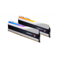 Модуль памяти для компьютера DDR5 32GB (2x16GB) 6000 MHz Trident Z5 RGB Silver G.Skill (F5-6000J3636F16GX2-TZ5RS)