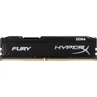 Модуль памяти для компьютера DDR4 8GB 2666 MHz HyperX FURY Black HyperX (Kingston Fury) (HX426C16FB2/8)