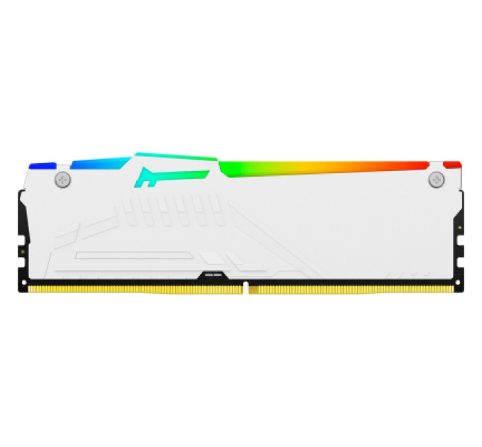 Модуль памяти для компьютера DDR5 32GB 6400 MHz Beast White RGB EXPO Kingston Fury (ex.HyperX) (KF564C32BWEA-32)