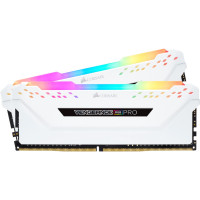 Модуль памяти для компьютера DDR4 32GB (2x16GB) 3200 MHz Vengeance RGB PRO SL Corsair (CMH32GX4M2E3200C16W)