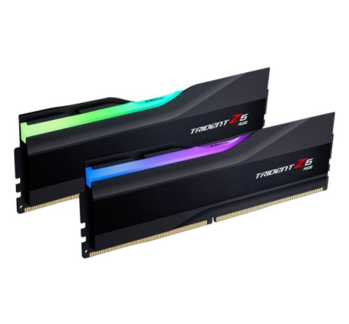 Модуль памяти для компьютера DDR5 32GB (2x16GB) 6800 Trident Z5 RGB Black G.Skill (F5-6800J3445G16GX2-TZ5RK)