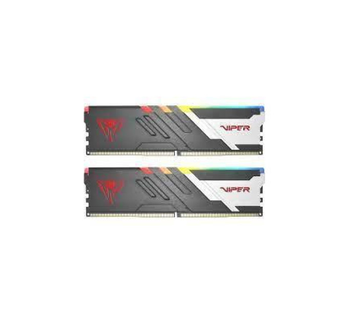 Модуль памяти для компьютера DDR5 32GB (2x16GB) 7400 MHz Viper Venom RGB Patriot (PVVR532G740C36K)