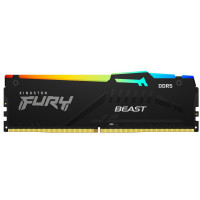 Модуль памяти для компьютера DDR5 16GB 5600 MHz FURY Beast RGB Kingston Fury (ex.HyperX) (KF556C40BBA-16)