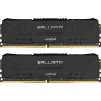 Модуль памяти для компьютера DDR4 64GB (2x32GB) 3200 MHz Ballistix Black MICRON (BL2K32G32C16U4B)