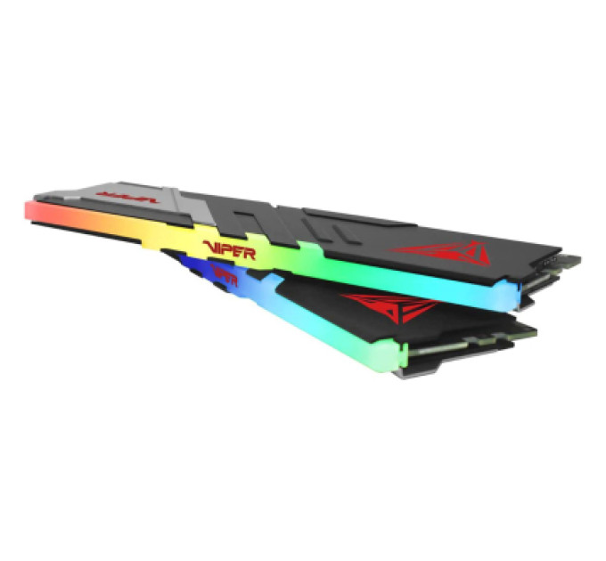 Модуль памяти для компьютера DDR5 32GB (2x16GB) 6200 MHz Viper Venom RGB Patriot (PVVR532G620C40K)