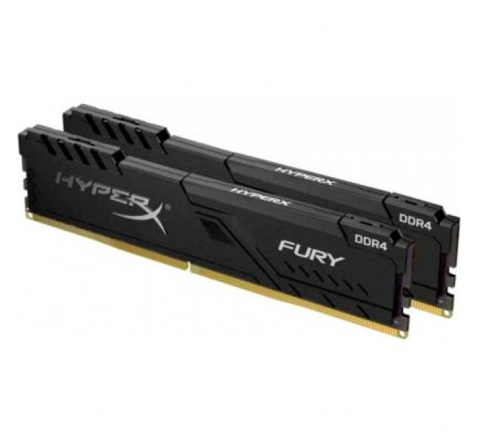 Модуль памяти для компьютера DDR4 64GB (2x32GB) 3466 MHz Fury Black Kingston Fury (ex.HyperX) (HX434C17FB3K2/64)