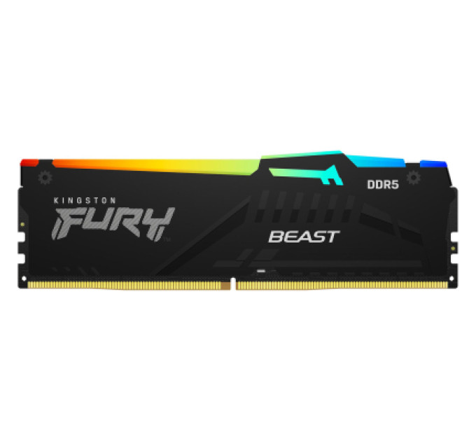 Модуль памяти для компьютера DDR5 16GB 6400 MHz Beast RGB XMP Kingston Fury (ex.HyperX) (KF564C32BBA-16)