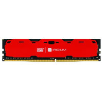 Модуль памяти для компьютера DDR4 8GB 2400 MHz Iridium Red Goodram (IR-R2400D464L15S/8G)