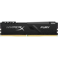 Модуль памяти для компьютера DDR4 8GB 2666 MHz HyperX FURY Black HyperX (Kingston Fury) (HX426C16FB3/8)