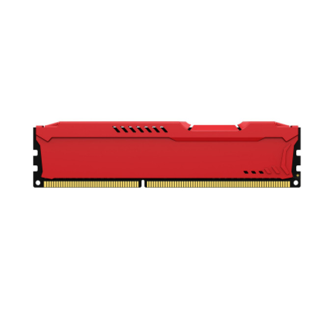 Модуль памяти для компьютера DDR3 8GB 1866 MHz Fury Beast Red Kingston Fury (ex.HyperX) (KF318C10BR/8)