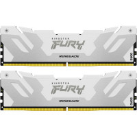 Модуль памяти для компьютера DDR5 32GB (2x16GB) 7600 MHz Renegade White XMP Kingston Fury (ex.HyperX) (KF576C38RWK2-32)