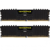 Модуль памяти для компьютера DDR4 32GB (2x16GB) 3200 MHz Vengeance LPX Black Corsair (CMK32GX4M2E3200C16)