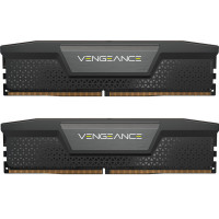 Модуль памяти для компьютера DDR5 64GB (2x32GB) 6400 MHz Vengeance Black Corsair (CMK64GX5M2B6400C32)