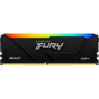 Модуль памяти для компьютера DDR4 8GB 3733 MHz Beast RGB Kingston Fury (ex.HyperX) (KF437C19BB2A/8)