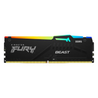 Модуль памяти для компьютера DDR5 32GB (2x16GB) 6000 MHz Beast RGB AM5 Black Kingston Fury (ex.HyperX) (KF560C36BBEAK2-32)