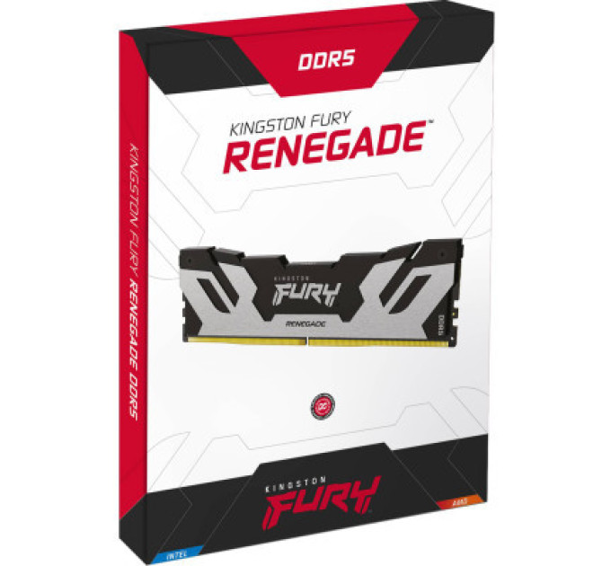 Модуль памяти для компьютера DDR5 16GB 8000 MHz Renegade Silver XMP Kingston Fury (ex.HyperX) (KF580C38RS-16)