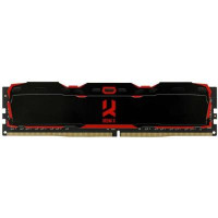 Модуль памяти для компьютера DDR4 8GB 3200 MHz Iridium Black GOODRAM (IR-X3200D464L16S/8G)