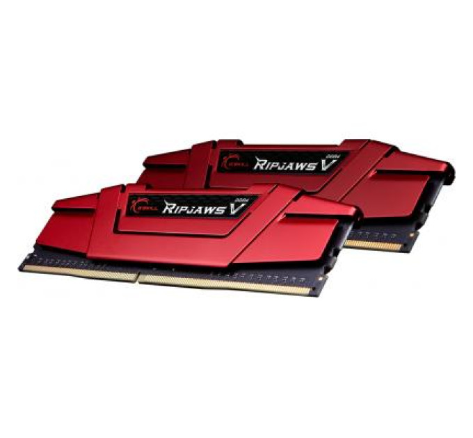 Модуль памяти для компьютера DDR4 32GB (2x16GB) 2666 MHz Ripjaws V Red G.Skill (F4-2666C19D-32GVR)