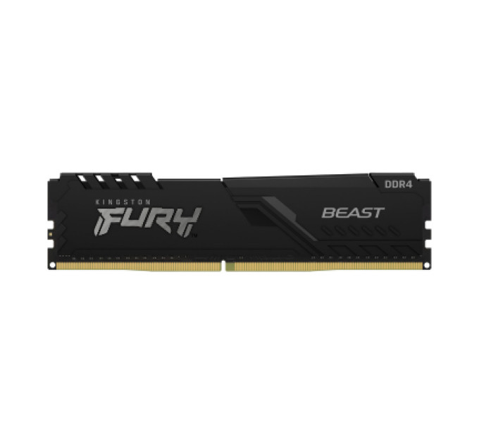 Модуль памяти для компьютера DDR4 8GB (2x4GB) 3200 MHz Fury Beast Black Kingston Fury (ex.HyperX) (KF432C16BBK2/8)