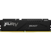 Модуль памяти для компьютера DDR5 32GB 6000 MHz Beast Black Kingston Fury (ex.HyperX) (KF560C30BB-32)