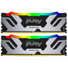 Модуль памяти для компьютера DDR5 32GB (2x16GB) 6400 MHz Renegade Silver RGB Kingston Fury (ex.HyperX) (KF564C32RSAK2-32)