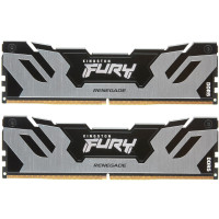 Модуль памяти для компьютера DDR5 48GB (2x24GB) 6400 MHz Renegade Silver XMP Kingston Fury (ex.HyperX) (KF564C32RSK2-48)