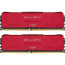 Модуль памяти для компьютера DDR4 32GB (2x16GB) 3200 MHz Ballistix Red MICRON (BL2K16G32C16U4R)